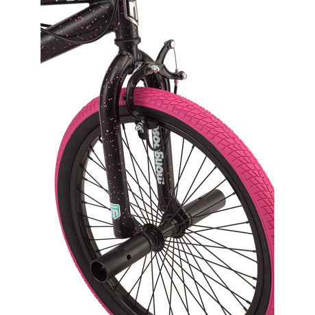 Mongoose 20" FSG BMX Bike - Black / Pink - Cyclesouq.com