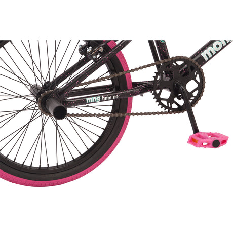 Mongoose 20" FSG BMX Bike - Black / Pink - Cyclesouq.com