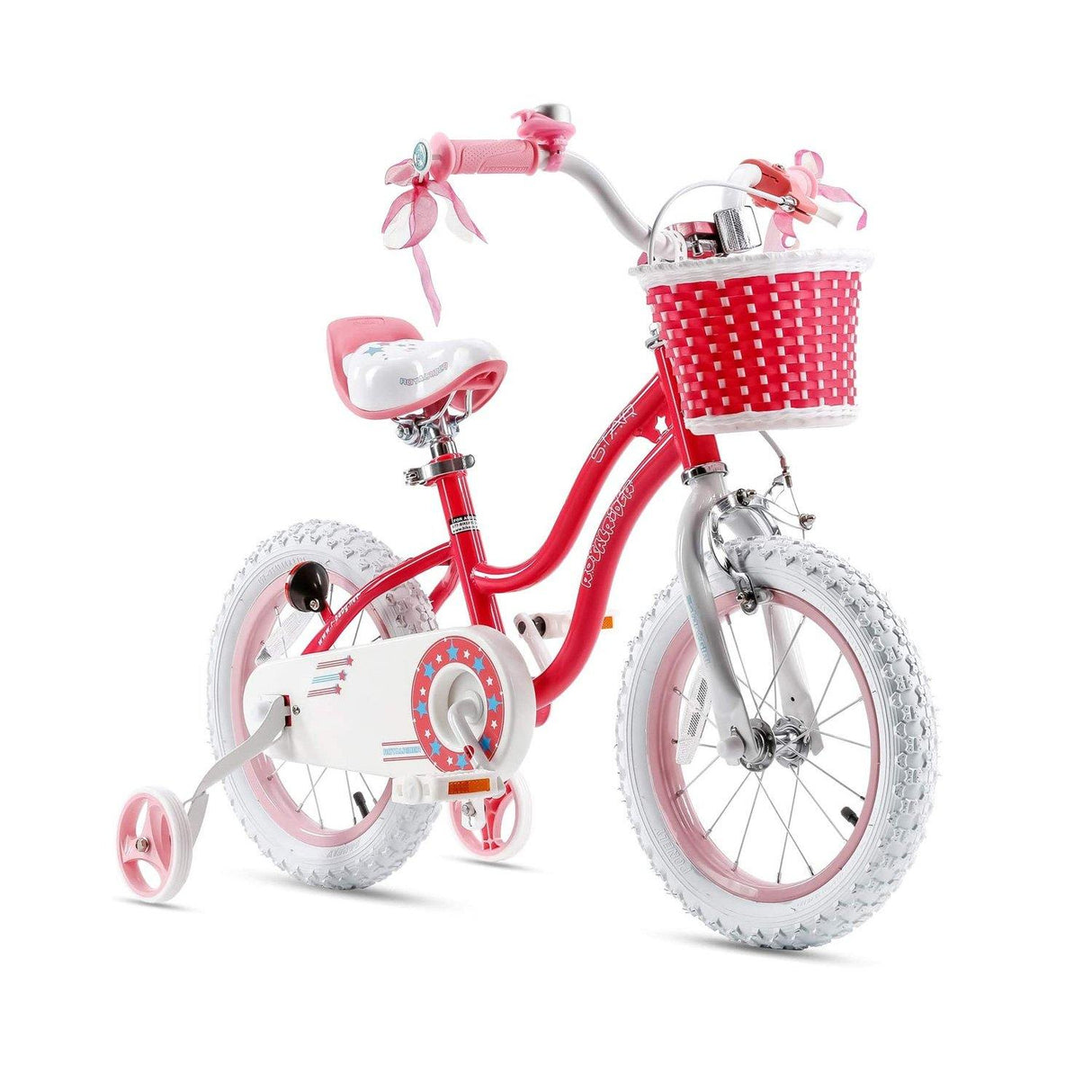 RoyalBaby 14" Stargirl Bicycle - Pink - Cycle Souq