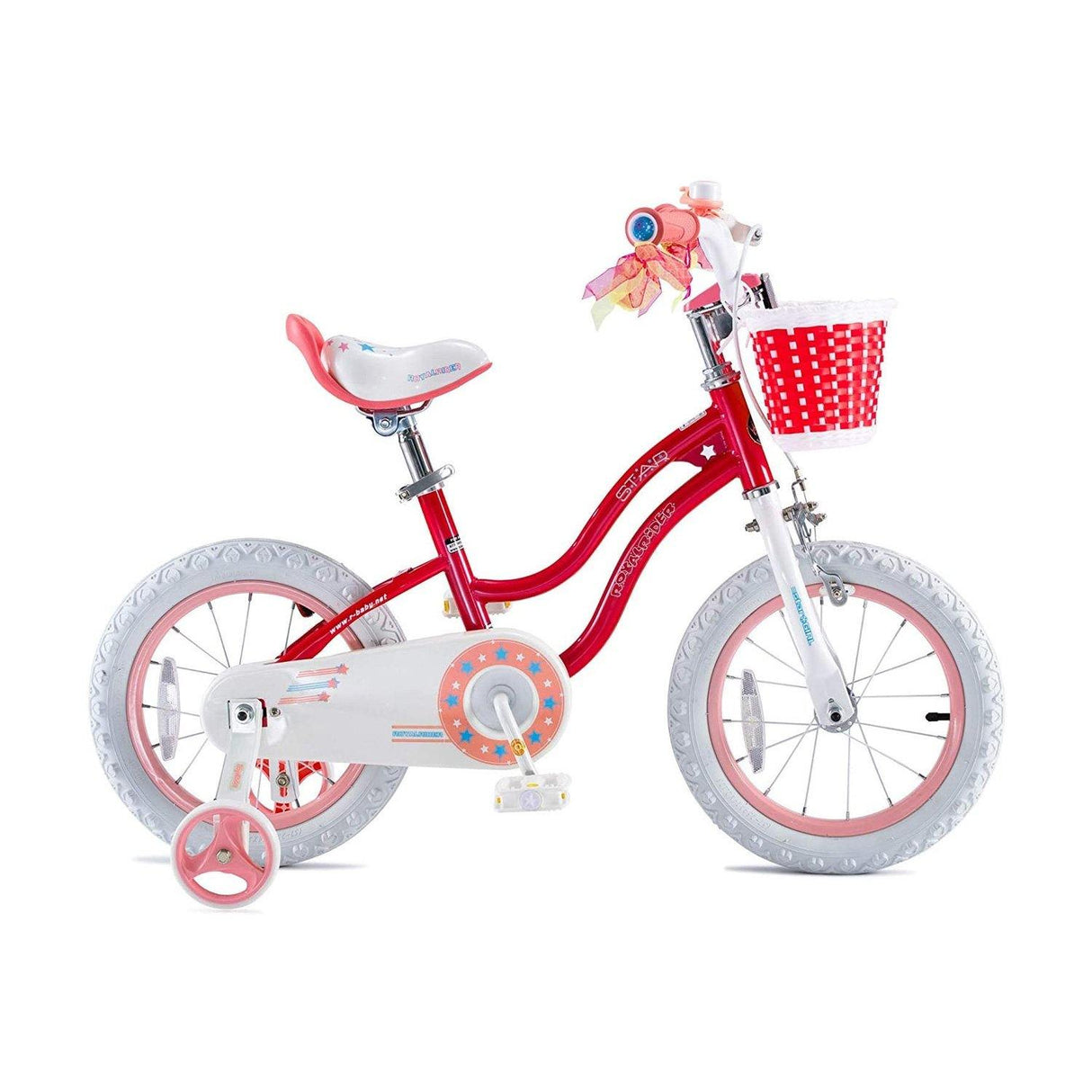 RoyalBaby 14" Stargirl Bicycle - Pink - Cycle Souq