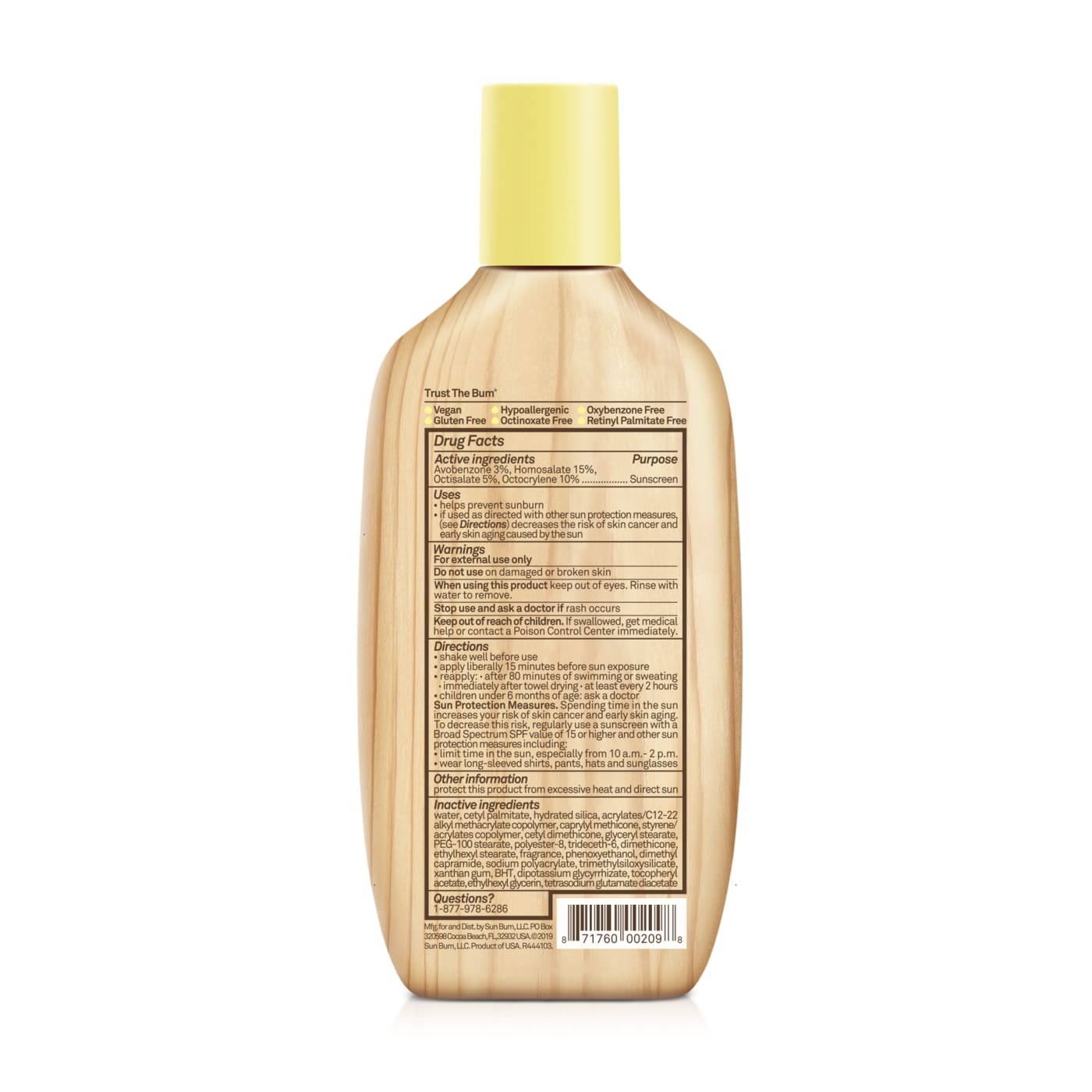 SunBum SPF 70 Original Sunscreen Lotion 237ml