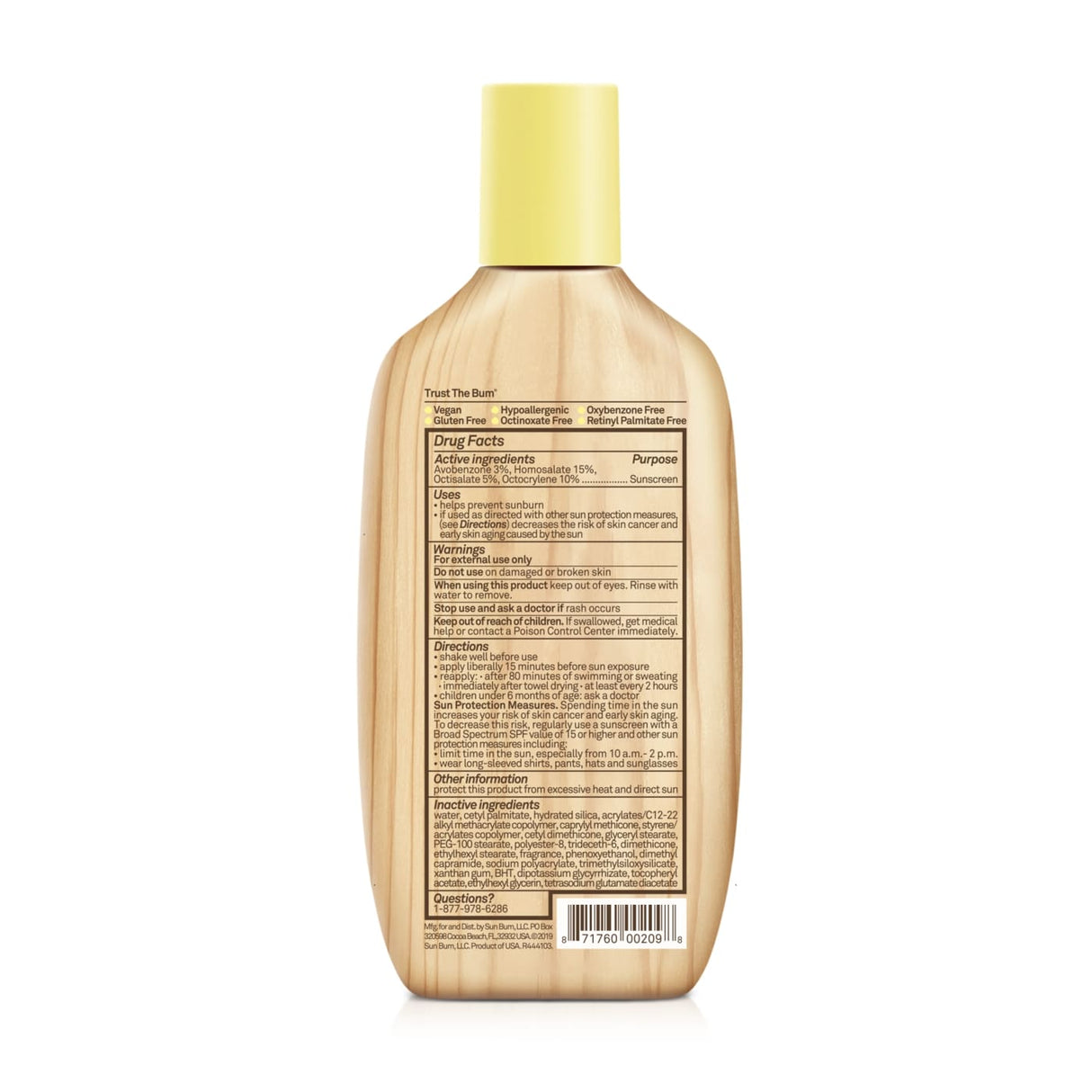 SunBum SPF 70 Original Sunscreen Lotion 237ml