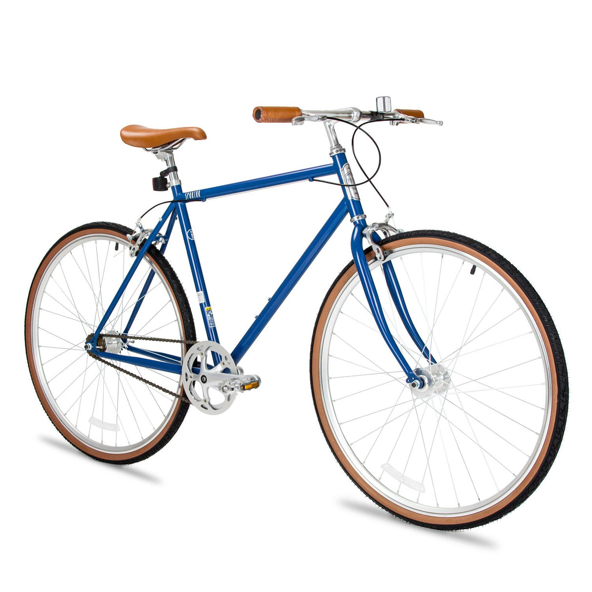 Spartan 700c Platinum Fixie Bicycle (Single-Speed)