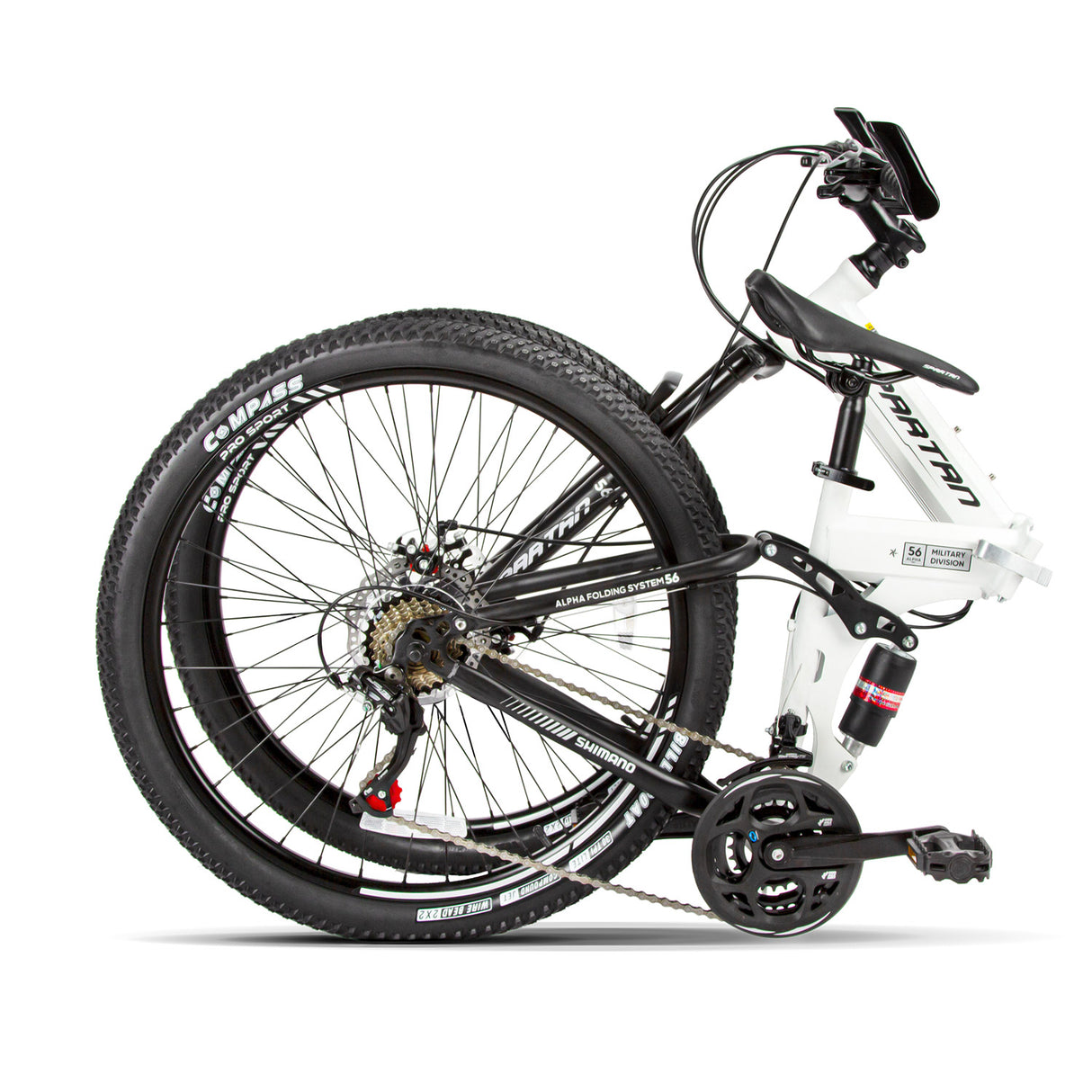 Spartan 26” Alpha Dual Suspension Folding MTB Bike (AS-IS)