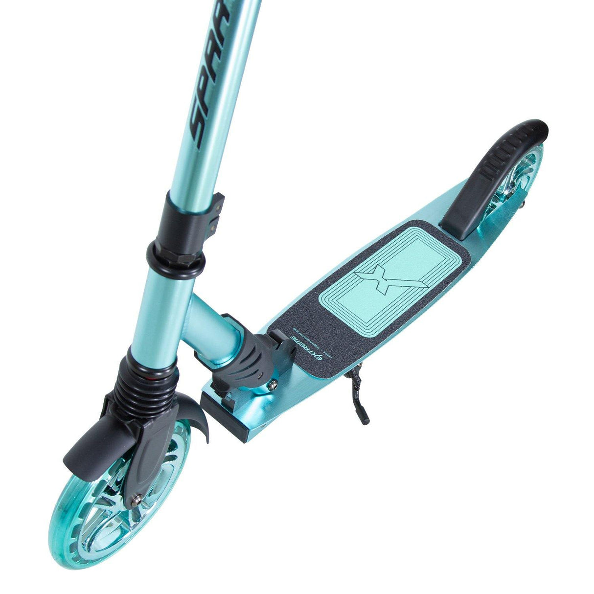Spartan Extreme 180mm Folding Scooters - Mint Blue - Cycle Souq
