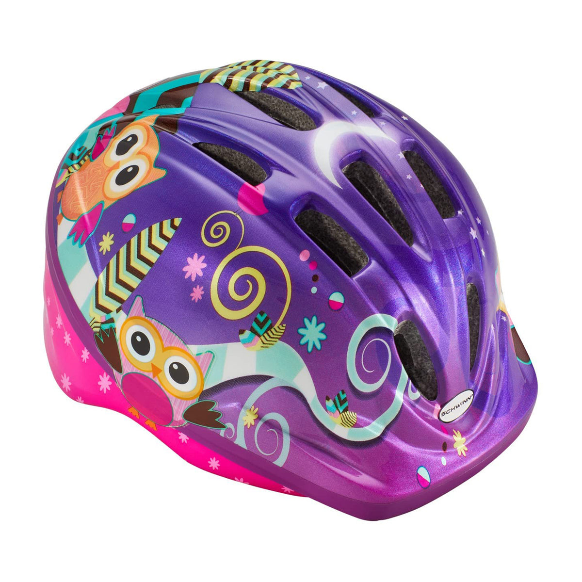Schwinn Toddler G Classic Helmet Purple Owls