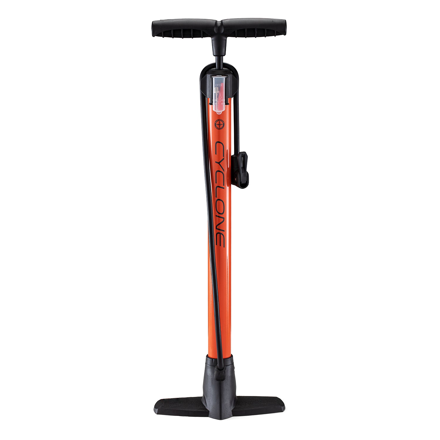Schwinn Cyclone Floor Pump Orange
