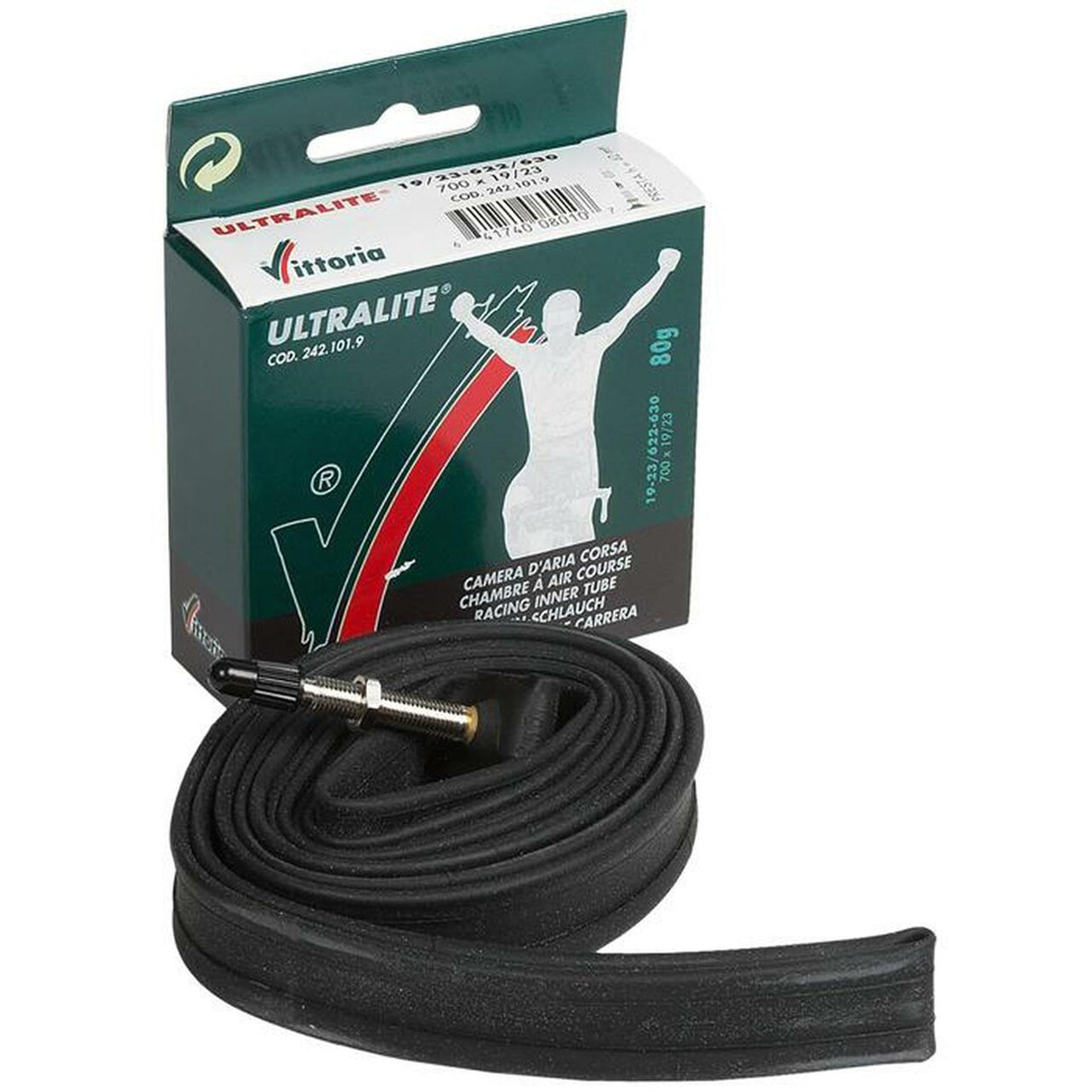 Vittoria Ultralite Latex Inner Tube 700X18/23C 80MM