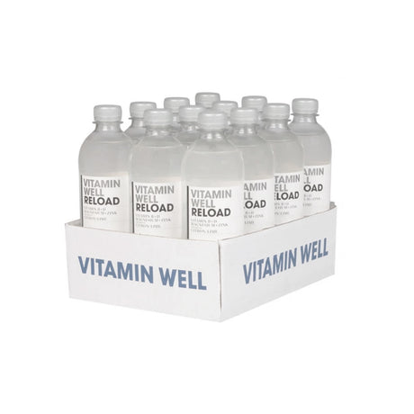 Vitamin Well Reload Lemon/Lime (12 x 500ml)