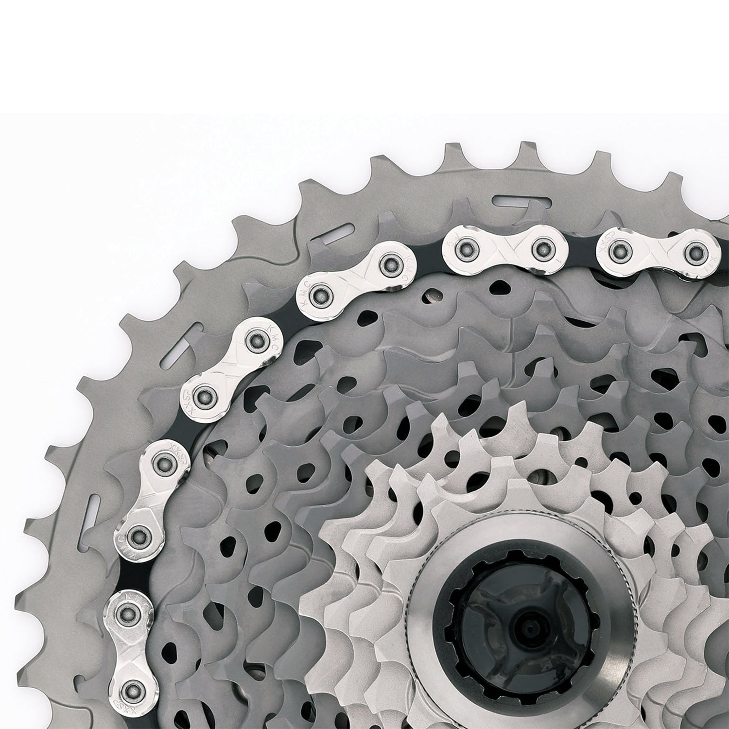 KMC X10 10 Speed Chain Silver / Black