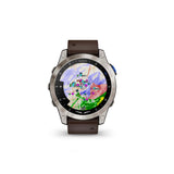 Garmin D2 Mach 1 Aviator Oxford Brown Leather Band