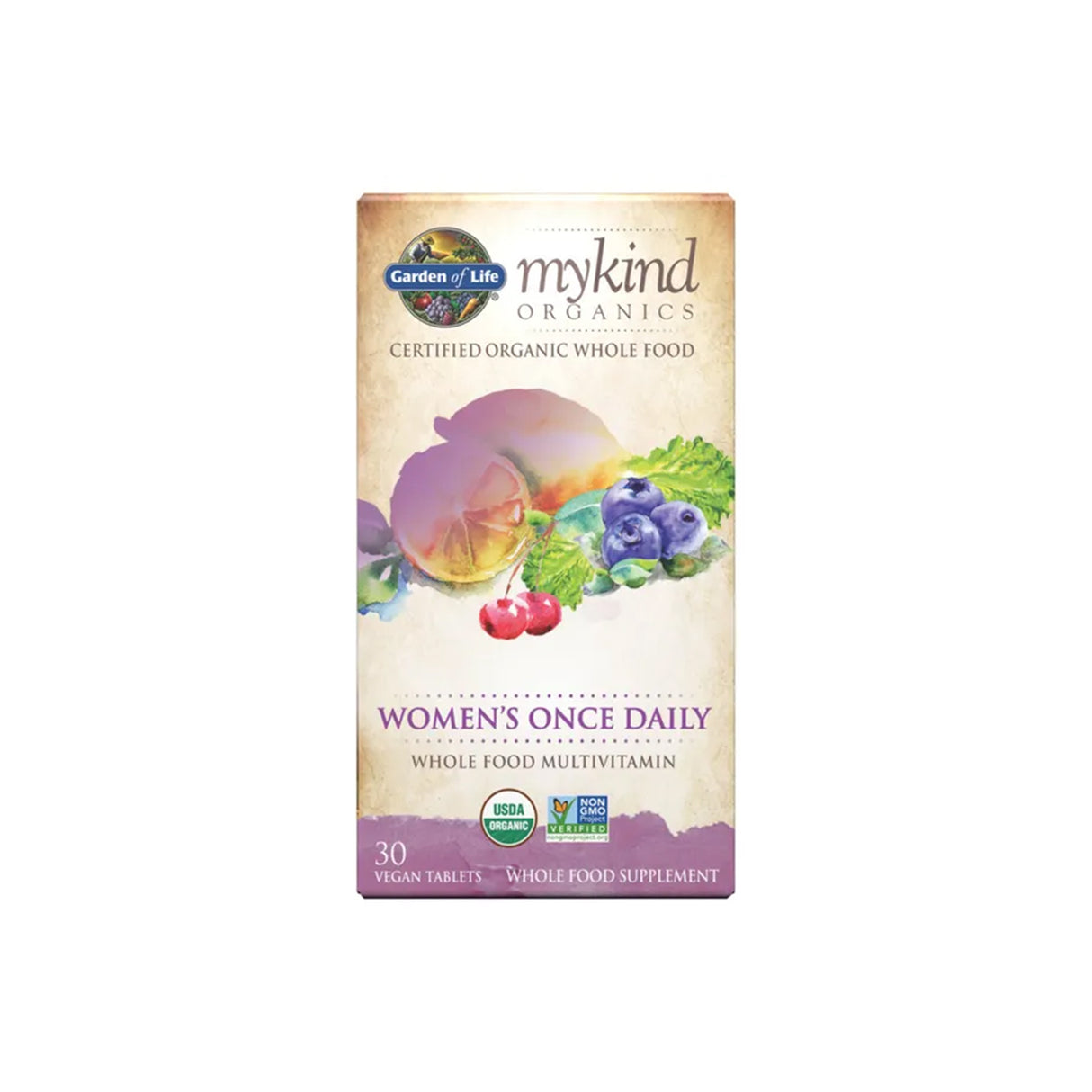 Garden of Life Mykind Organics Women's Once Daily 60 Tablets