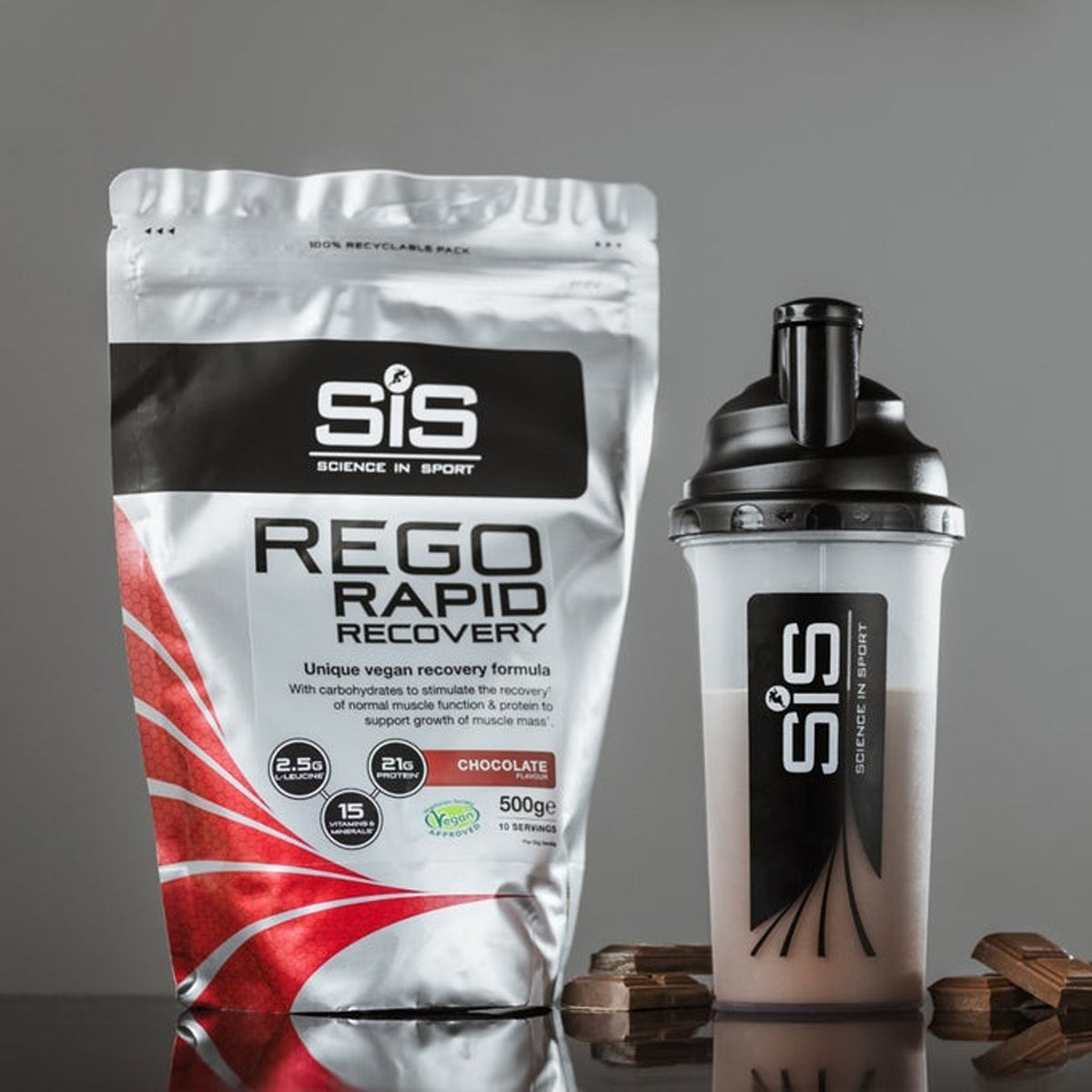 SiS Rego Rapid Recovery Chocolate 500g
