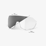 100% S2 Eyewear Soft Tact Cool Grey Photochromic Lens