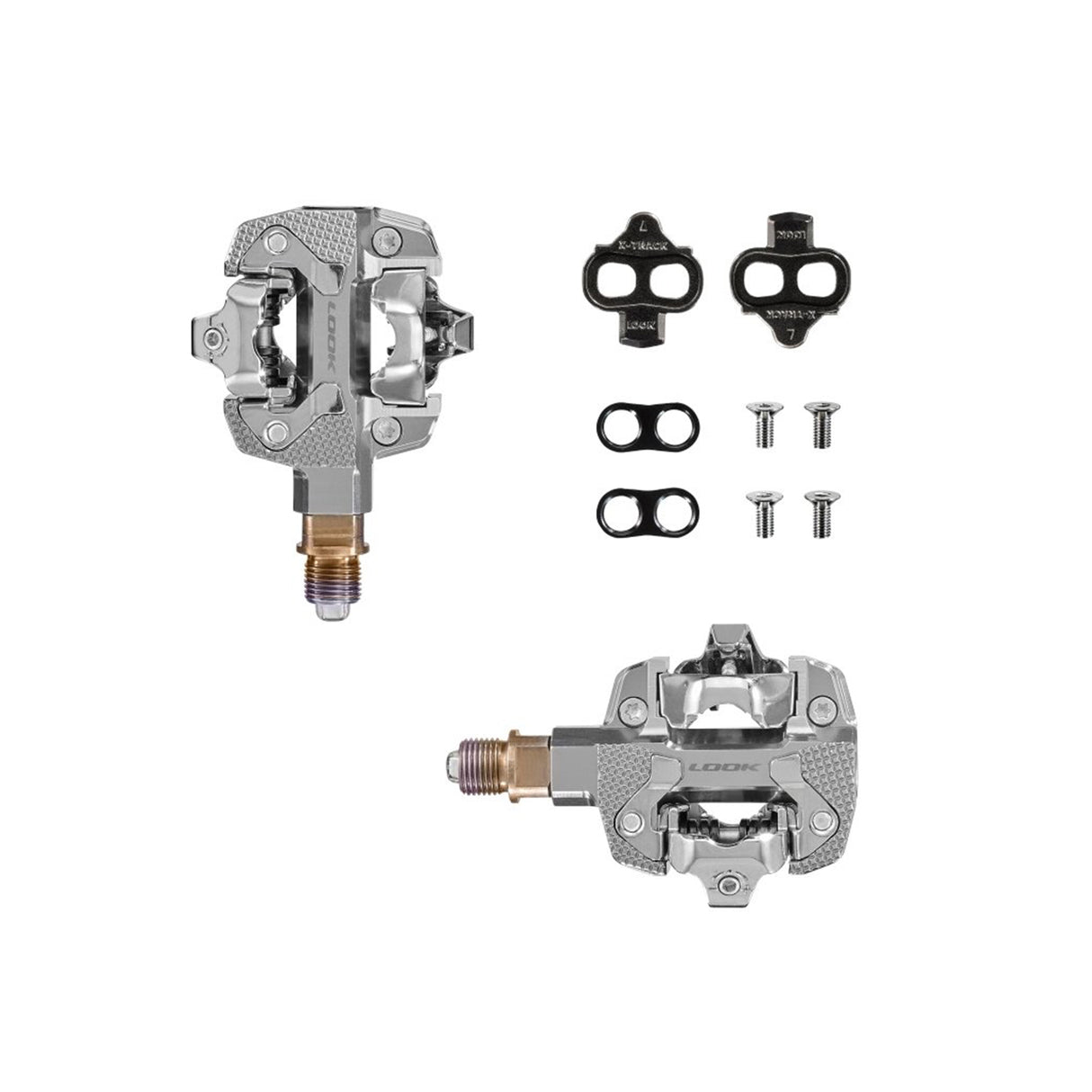 Look X-Track Power Single MTB Power Meter Pedals