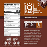 IQ Bar Chocolate Sea Salt (12 x 45g)