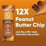 IQ Bar Peanut Butter Chip (12 x 45g)