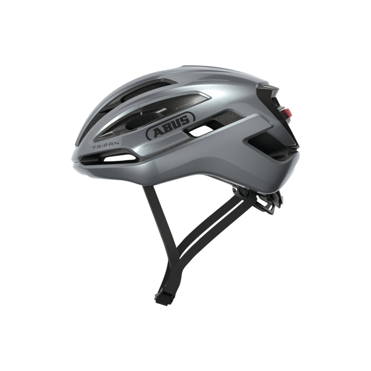 ABUS Taipan LED Graphite Silver Helmet
