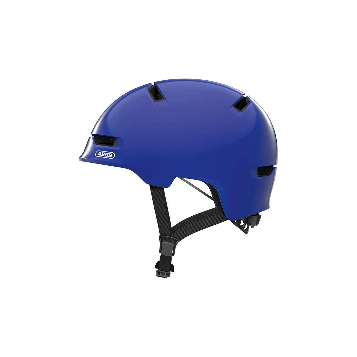 ABUS Youth Shiny Blue Bike Helmet