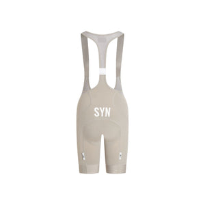 SYN Women's Training Bib Shorts 2.0 Dark Sand 2026