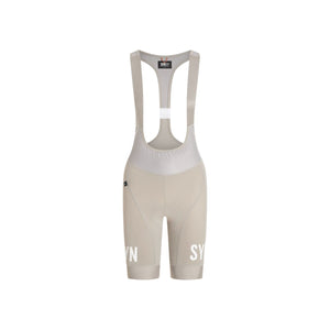 SYN Women's Training Bib Shorts 2.0 Dark Sand 2026