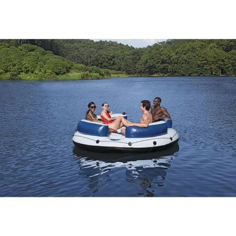 Bestway Hydro-Force Lazy Dayz 4-Person Inflatable Party Island