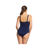 Zoggs Sea Frond Wrap Panel Classic Back Swimsuit