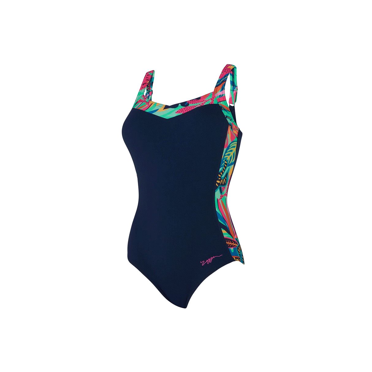 Zoggs Kuringai Ankor Clipback Swimsuit