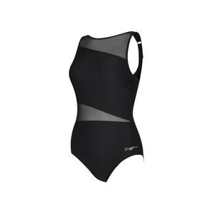 Zoggs Rustique Mesh V Back Swimsuit