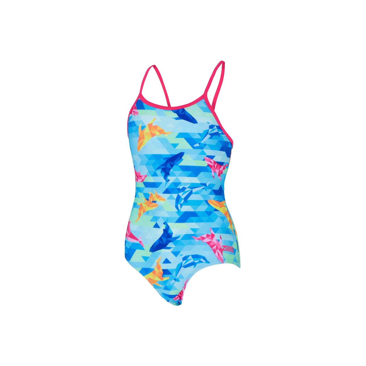 Zoggs Girls Dolphine Sprintback Swimsuit