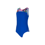 Zoggs Girls Safari Infinity Back Swimsuit