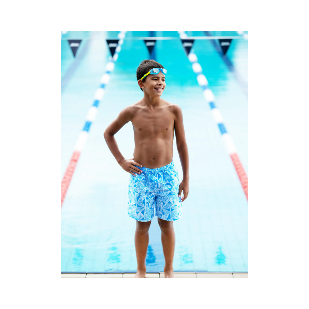 Zoggs Boys Hydro 15" Black Water Swim Shorts
