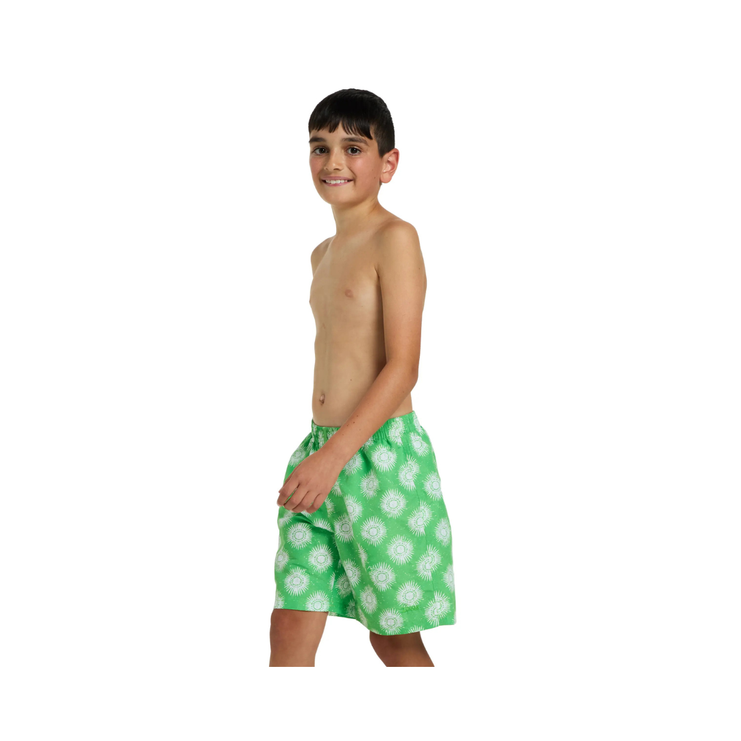 Zoggs Boys Hydro 15" Black Water Swim Shorts