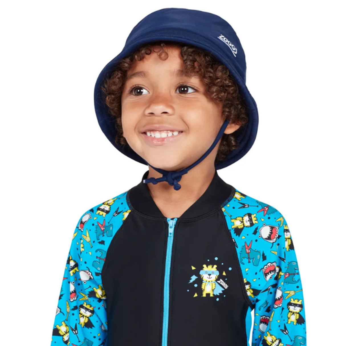 Zoggs Boys Barlins Bucket Hat