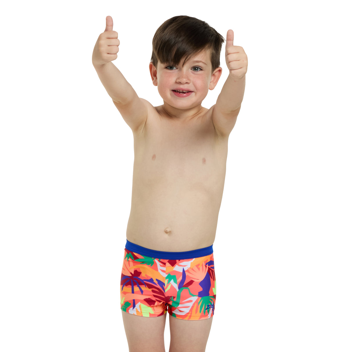 Zoggs Boys Retro Hip Racer Swim Shorts