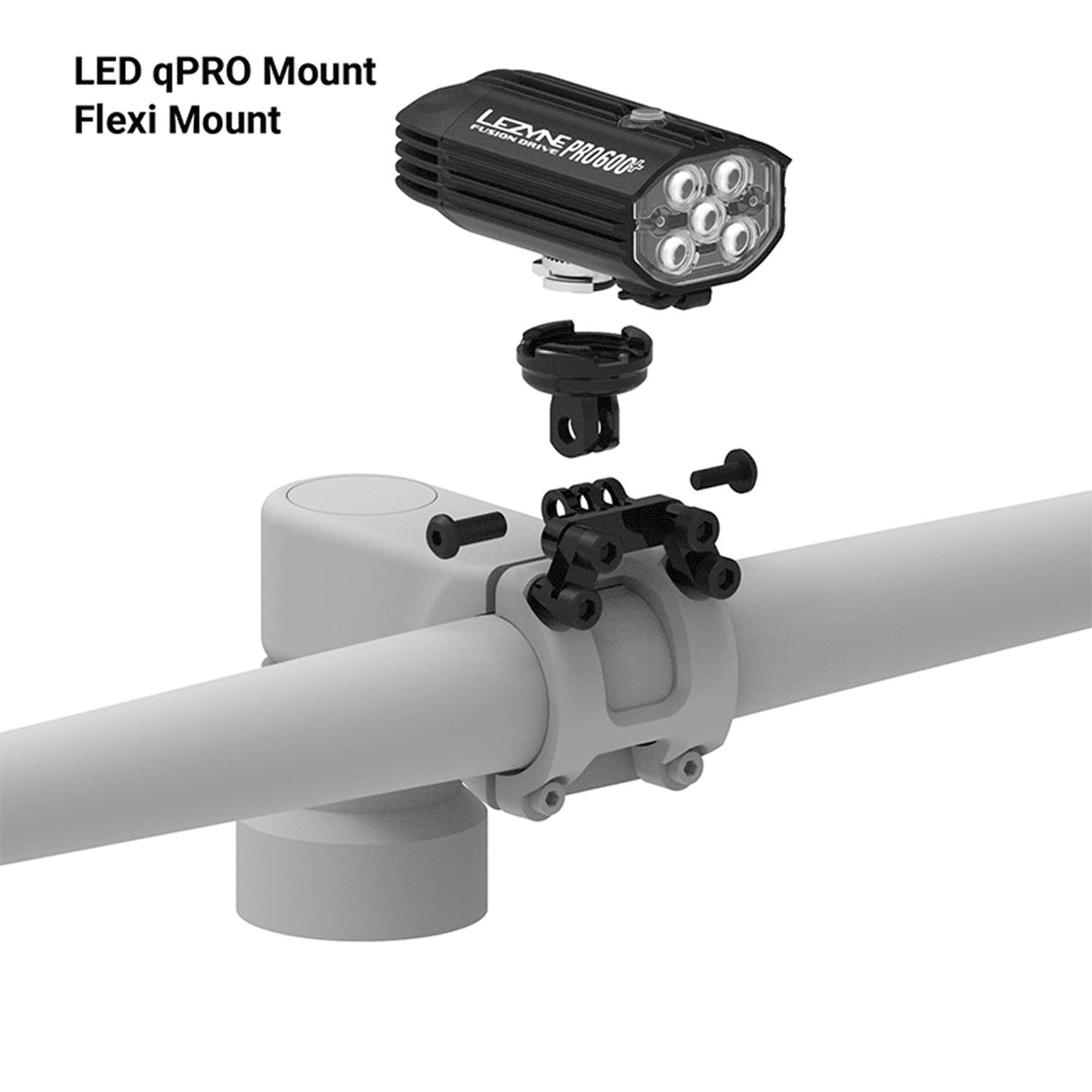 Lezyne LED qPRO Front Light Mount