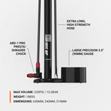 Lezyne Steel Floor Drive 3.5 Floor Pump