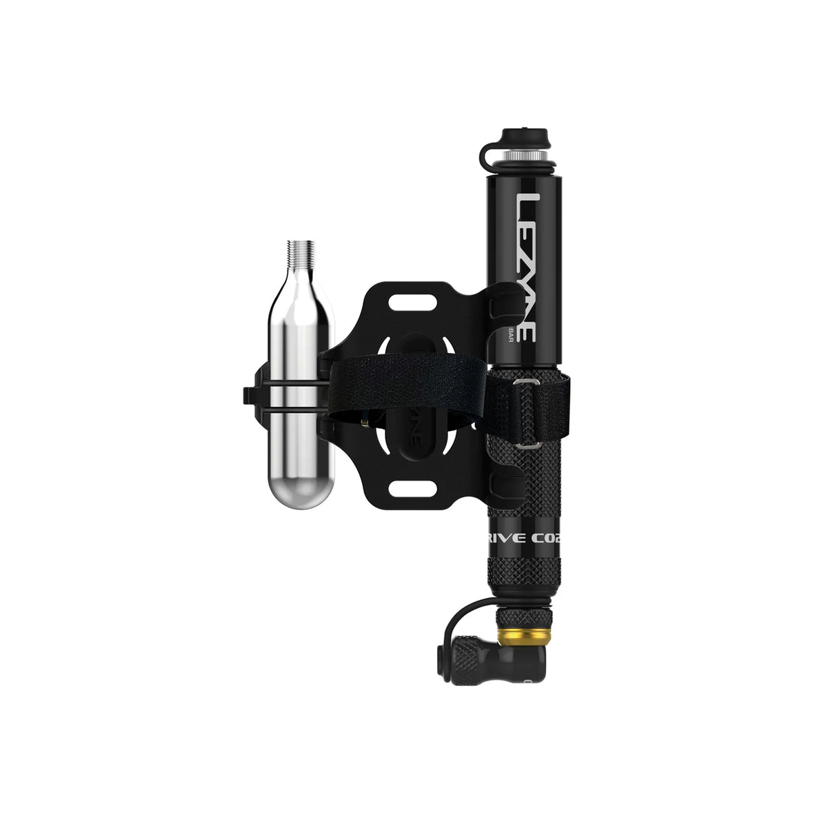 Lezyne Pocket Drive with Co2 Chuck Hand Pump