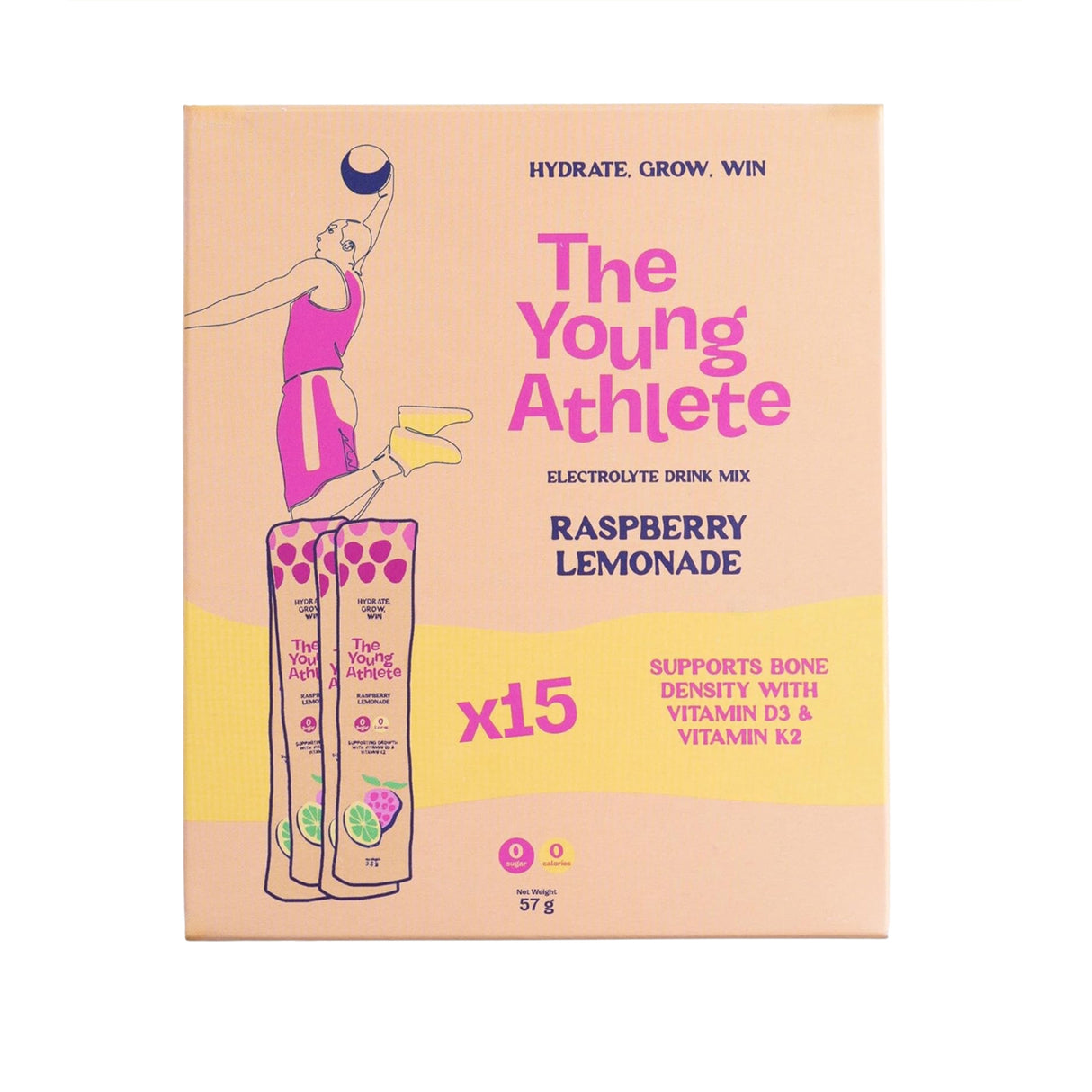 The Young Athlete Electrolytes Drink Mix (15 x 3.8g)