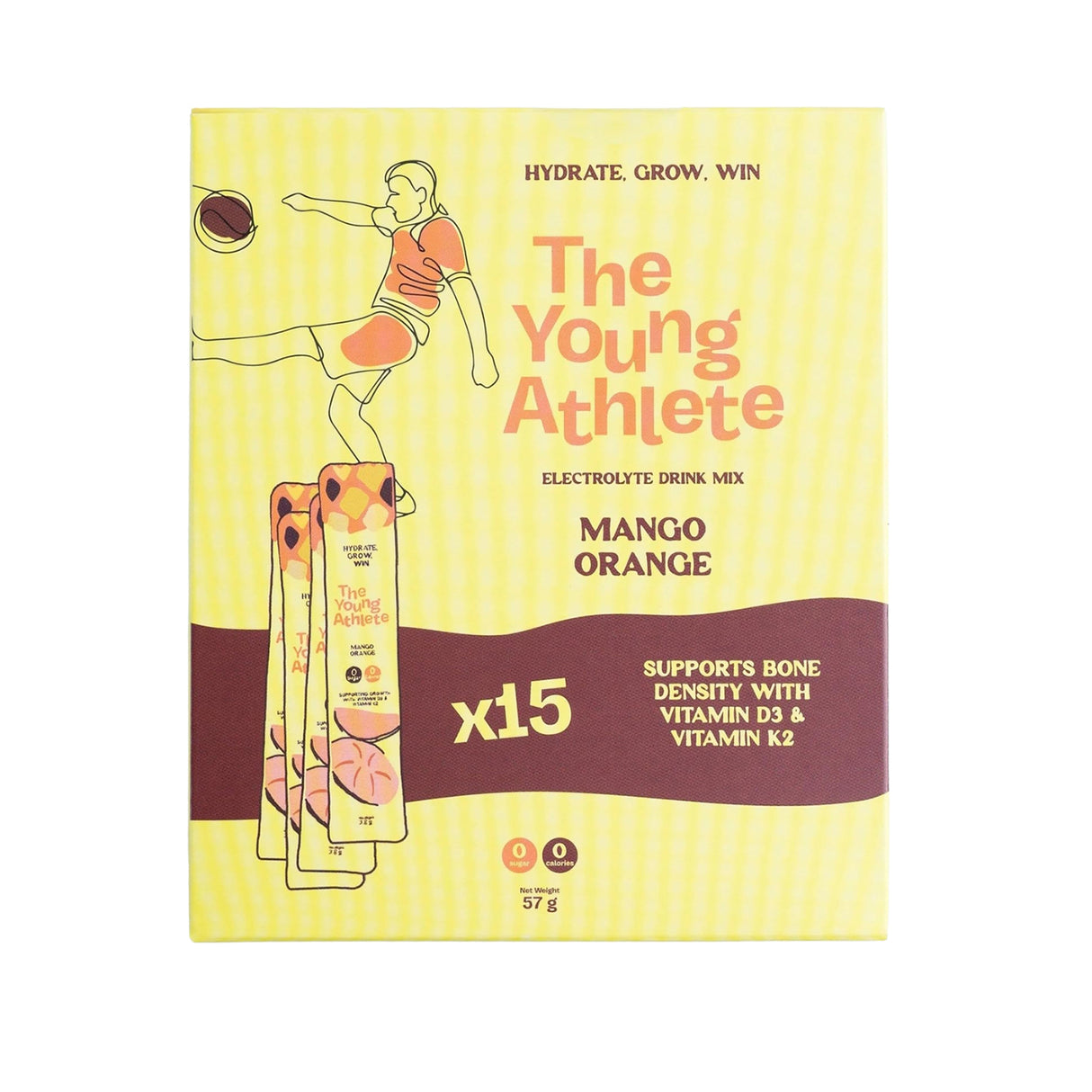 The Young Athlete Electrolytes Drink Mix (15 x 3.8g)