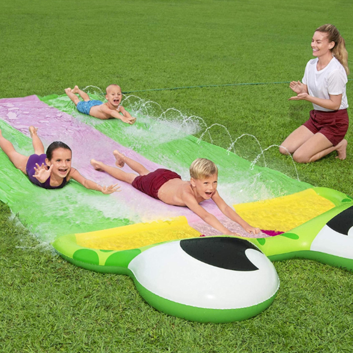 Bestway H2Ogo Slide Friendly Frog