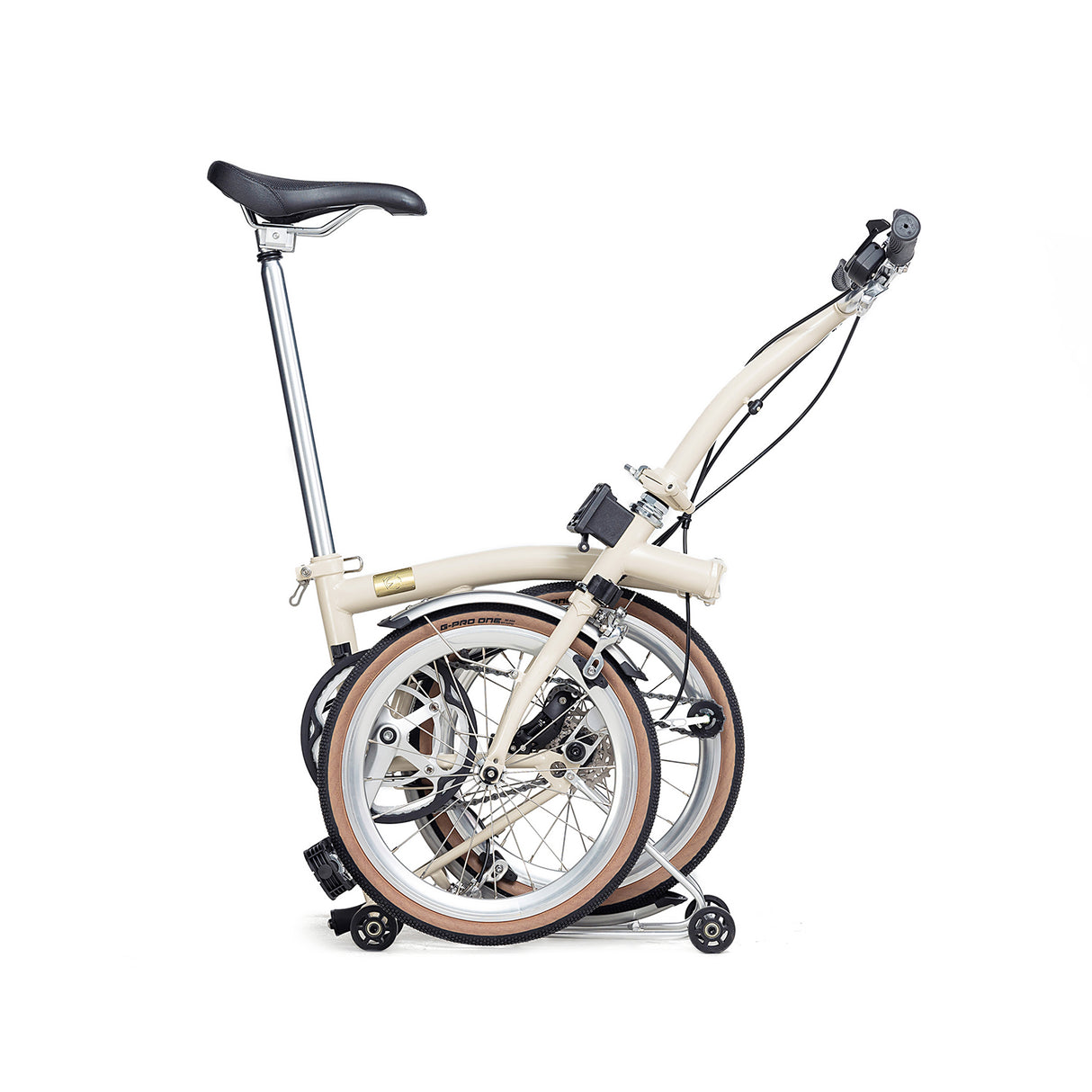 Bike's Urban Cream Folding Bike