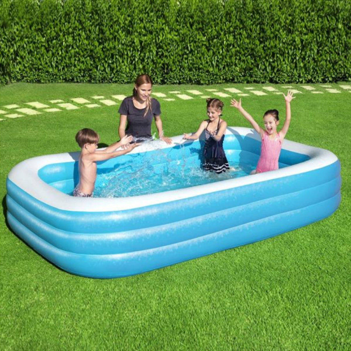 Bestway Pool Rectangular Blue