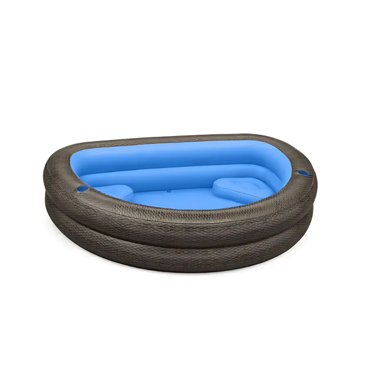 Bestway TruPrint Wicker 2.31 Inflatable Family Pool