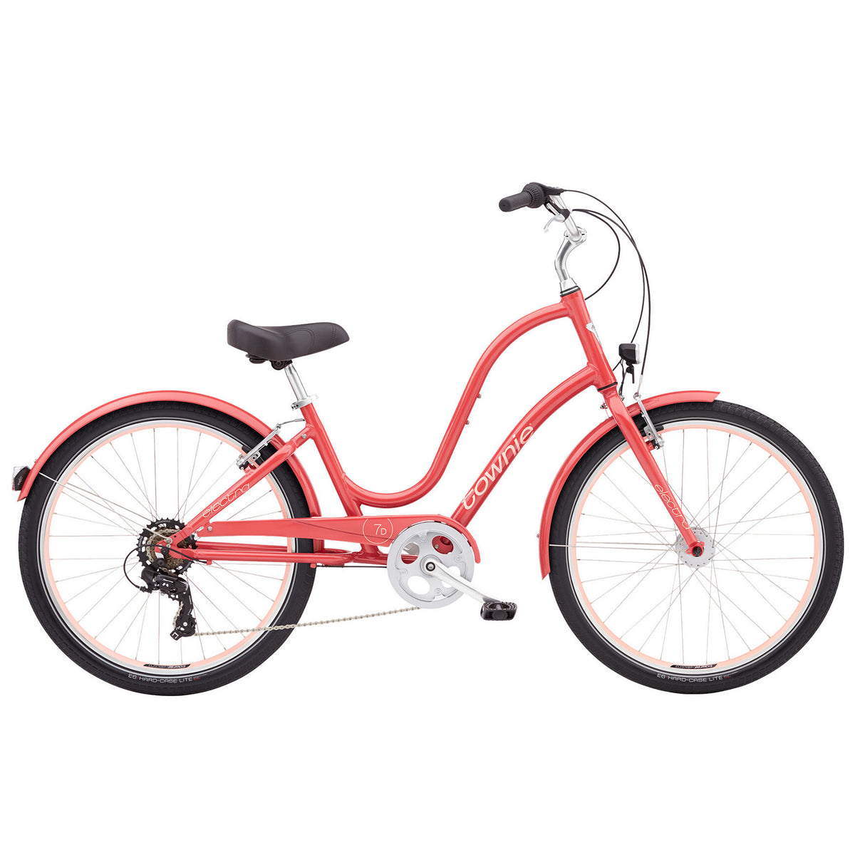 Electra Women's Townie Original 7D EQ Step Thru Curry 24" City Bike