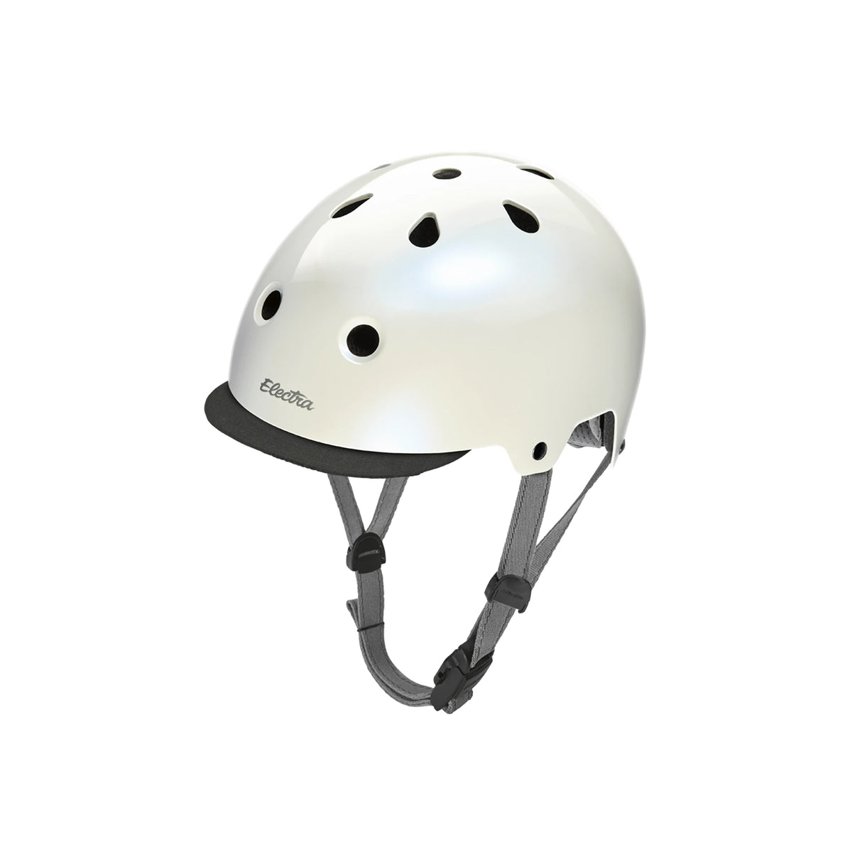 Electra Pearl White Lifestyle Lux Bike Helmet