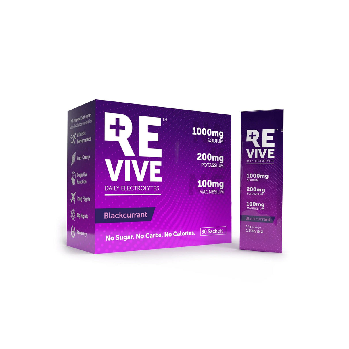 Revive Daily Electrolytes Blackcurrant (30 x 6.2g)