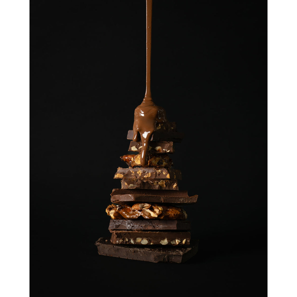 Plaay 70% Dark Chocolate Hazelnut Slab (6 x 80g)