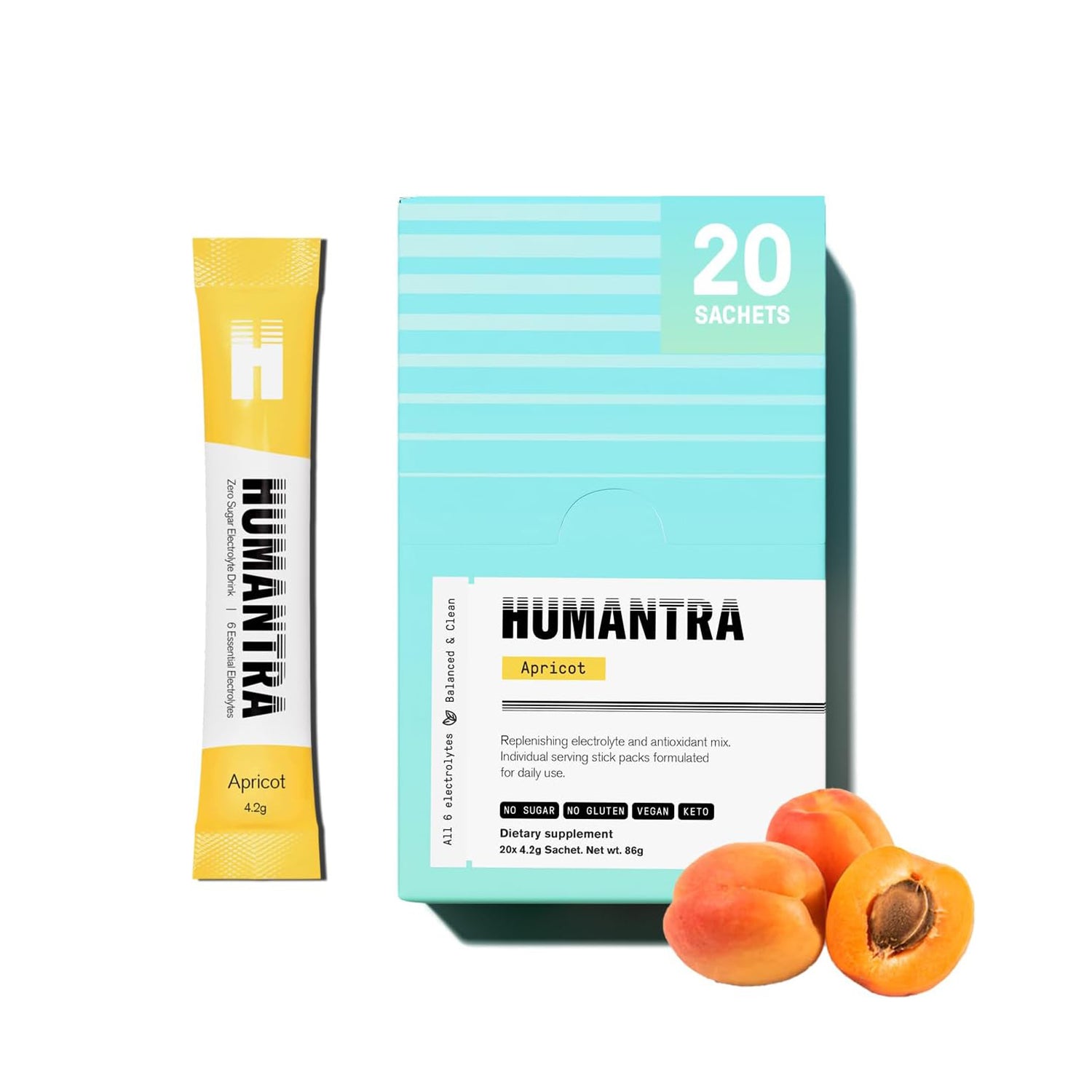 Humantra Hack Humantra Hack #1 Electrolyte Lychee (20 x 4.5g) | Cyclesouq.com UAE ...