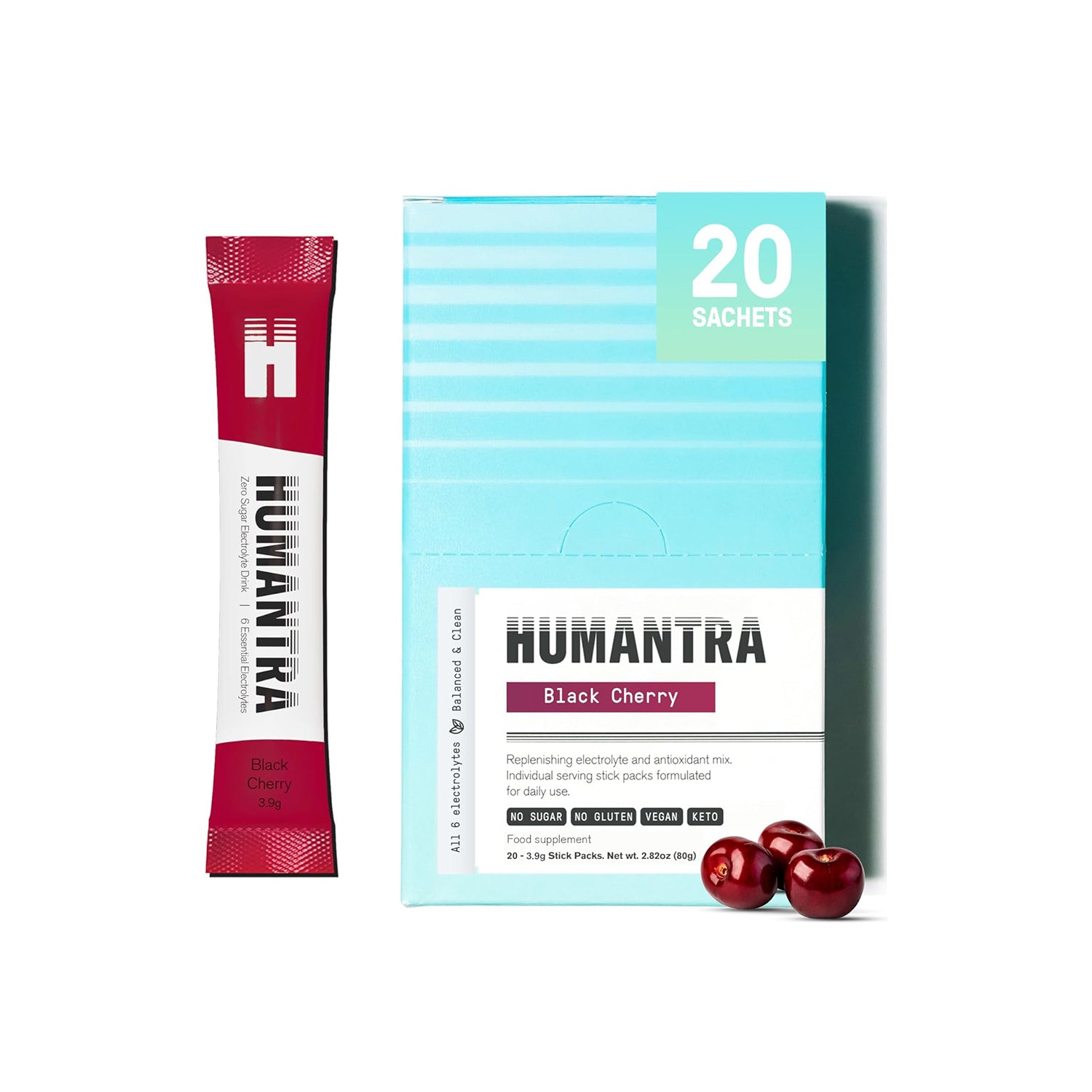 Humantra Hack Humantra Hack #1 Electrolyte Lychee (20 x 4.5g) | Cyclesouq.com UAE ...